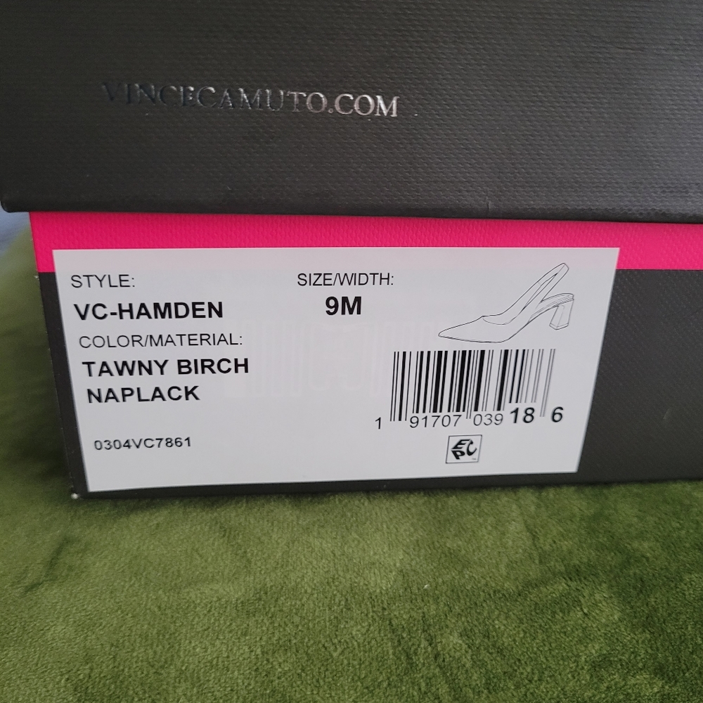 VINCE CAMUTO TAWNY BIRCH NEW SHOES SIZE 9M